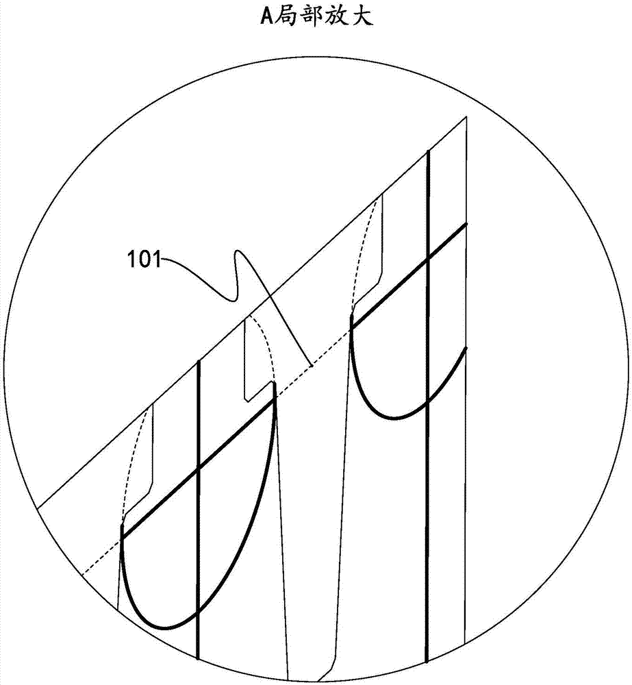 Gas sealing body