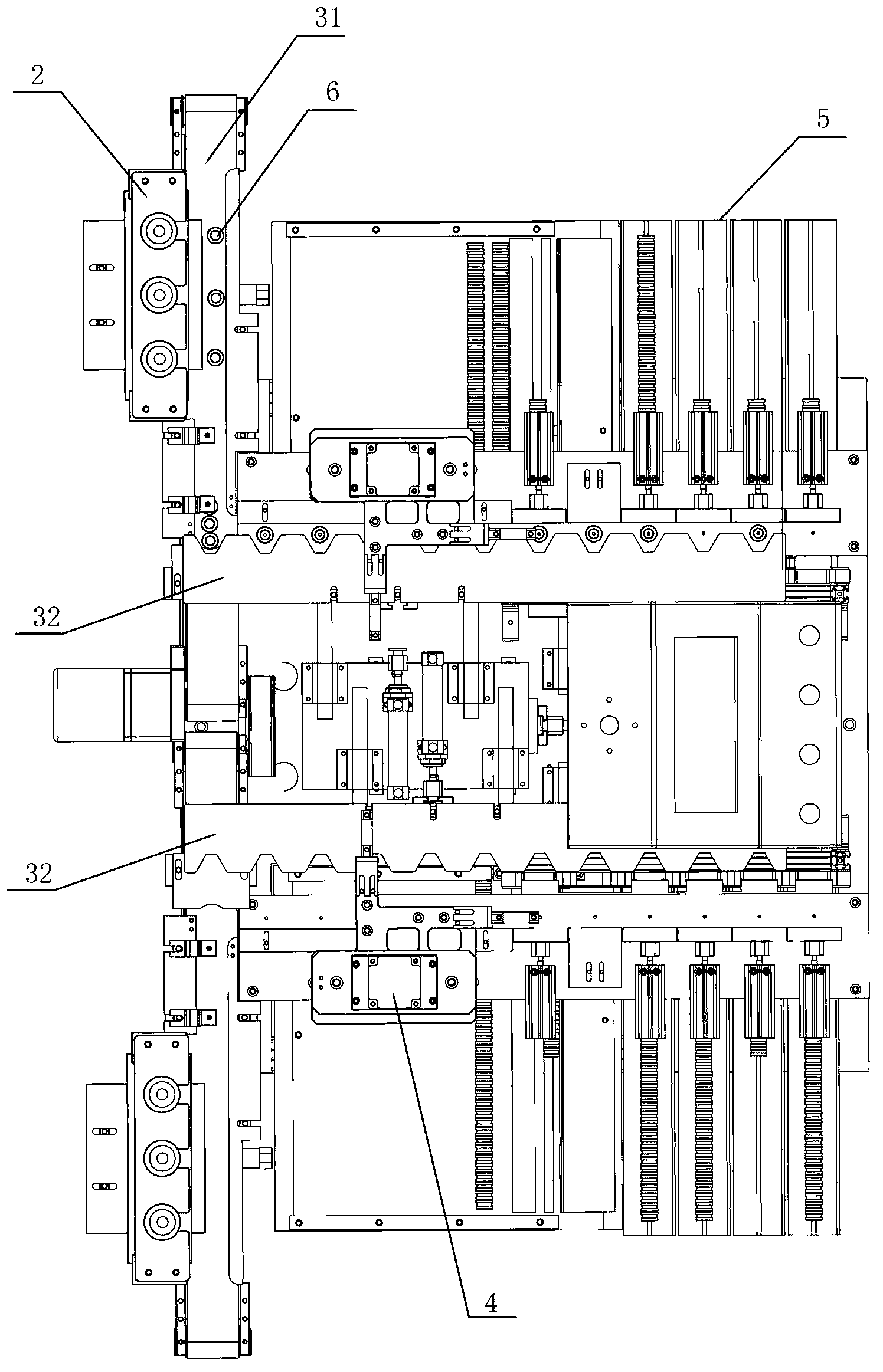 Bearing inner ring diameter detection device and detection method thereof