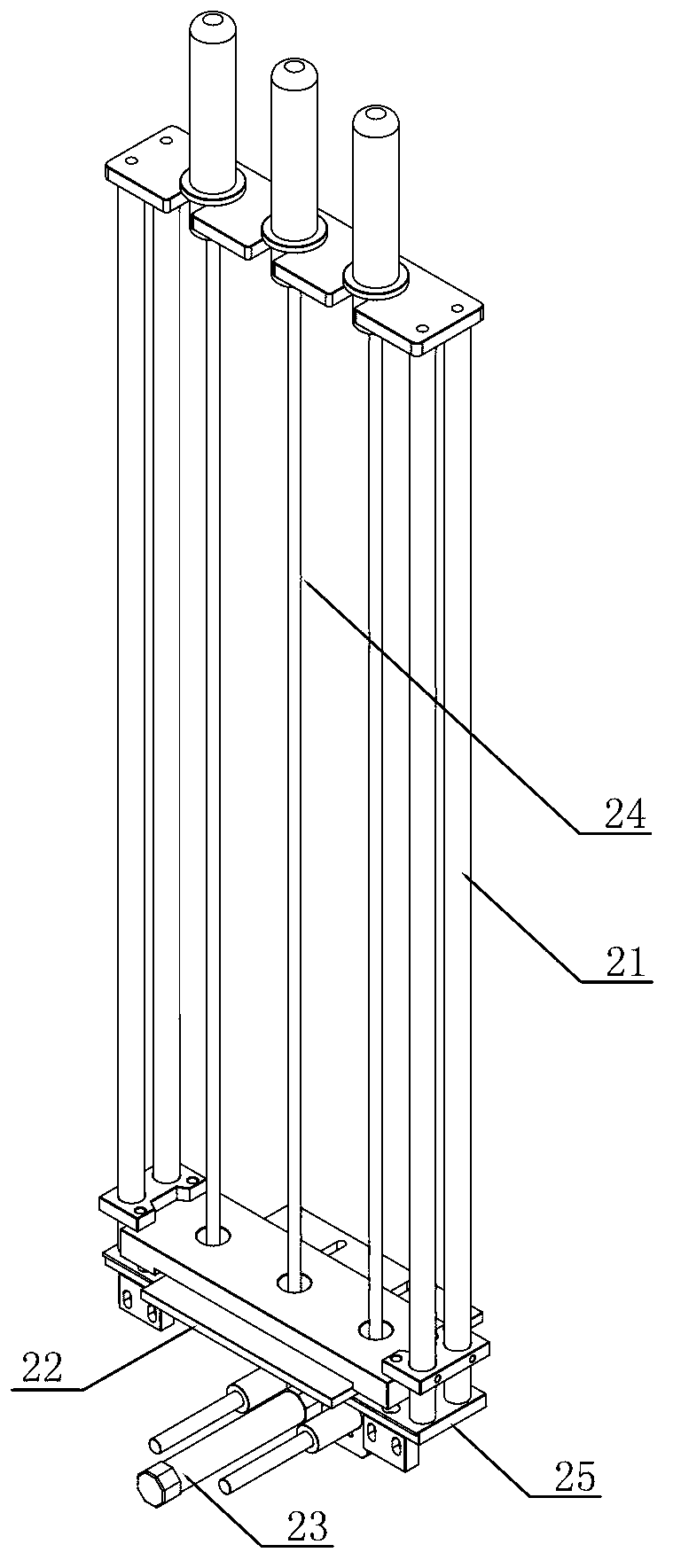 Bearing inner ring diameter detection device and detection method thereof