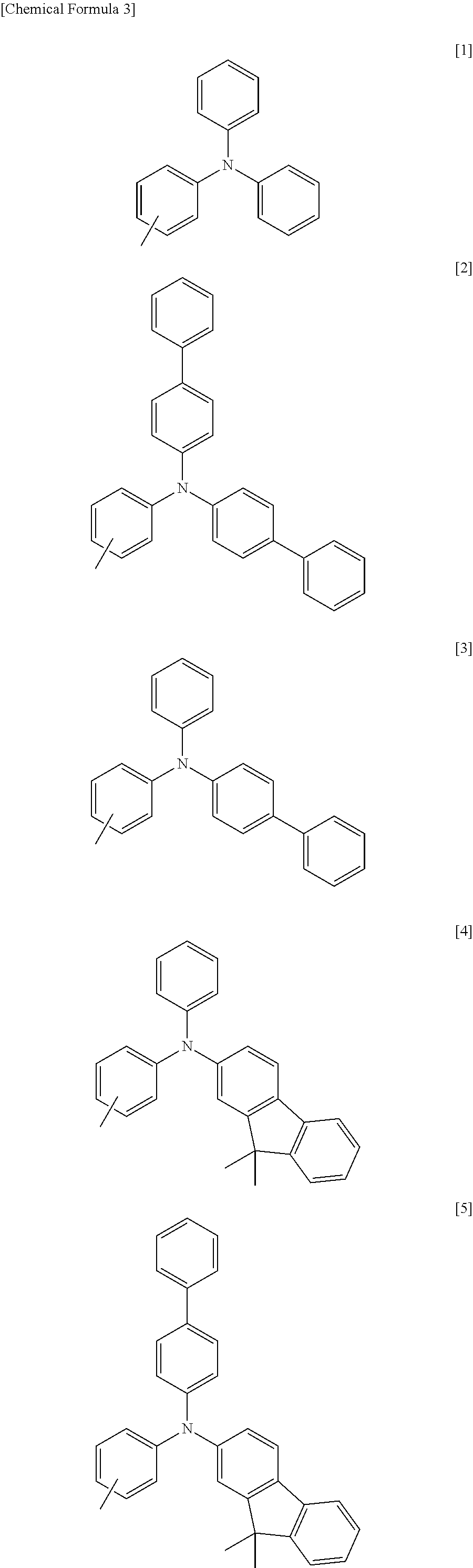 Light emitting device material and light emitting device