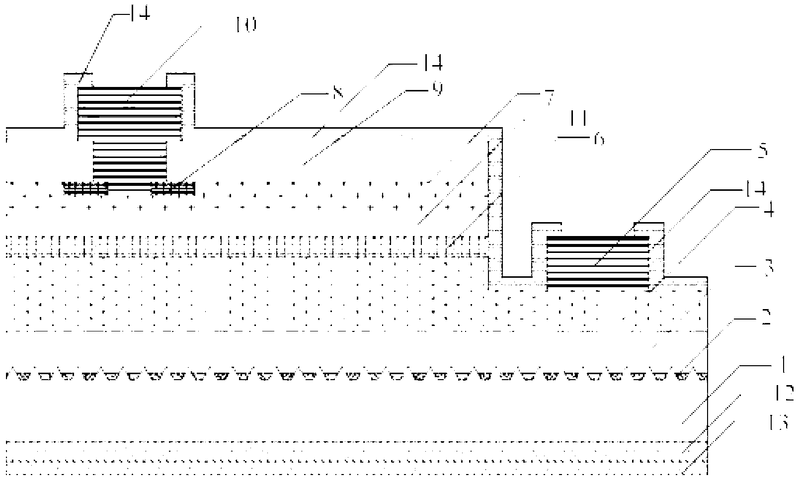 Light emitting diode with current barrier layer