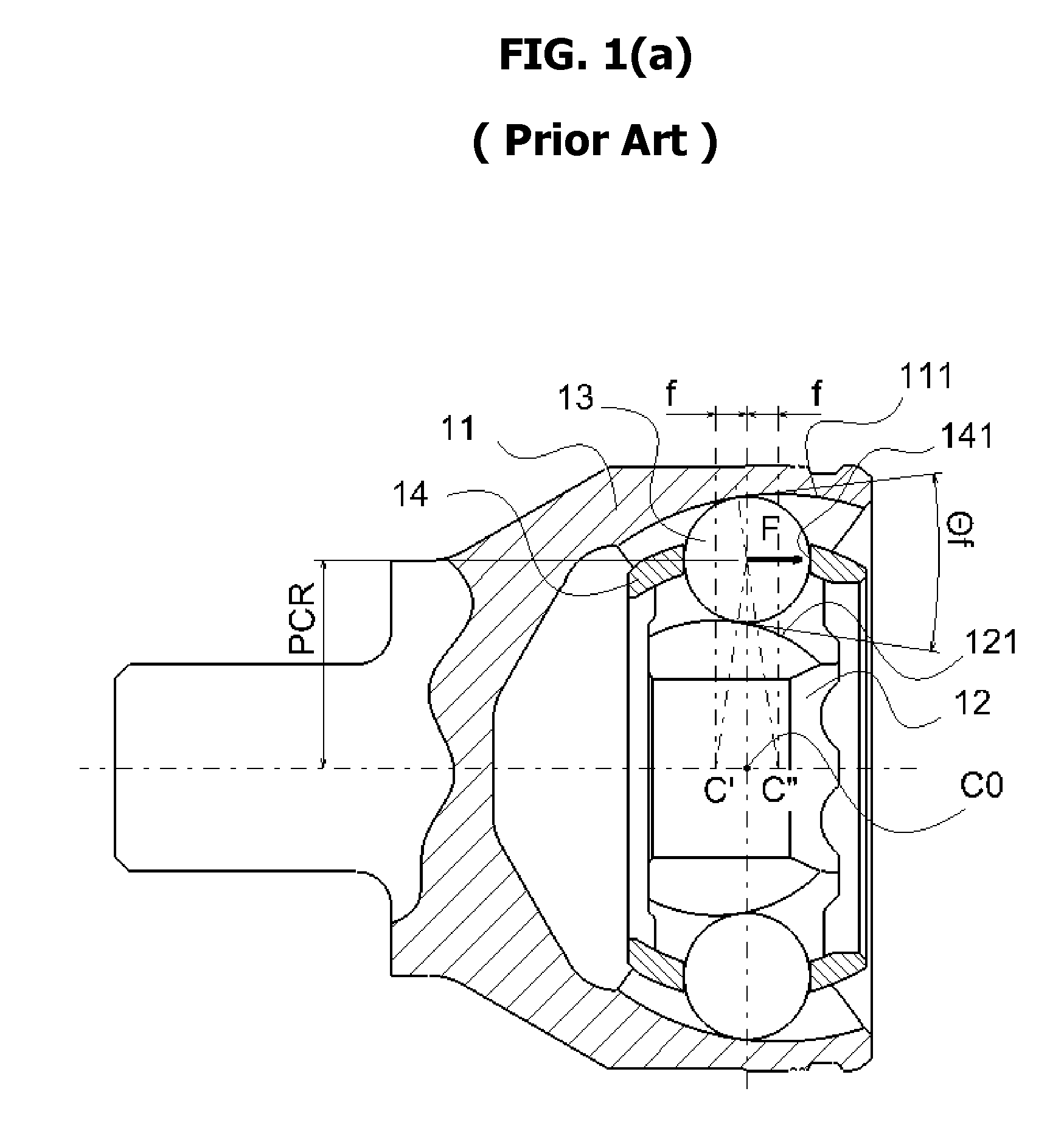 Fixed type constant velocity joint