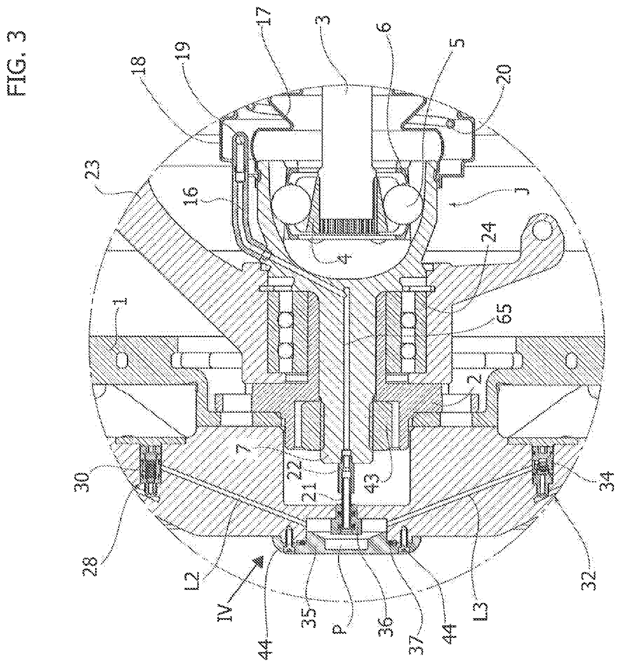 On-board centralized system for regulating the pressure of the tyres of a motor-vehicle