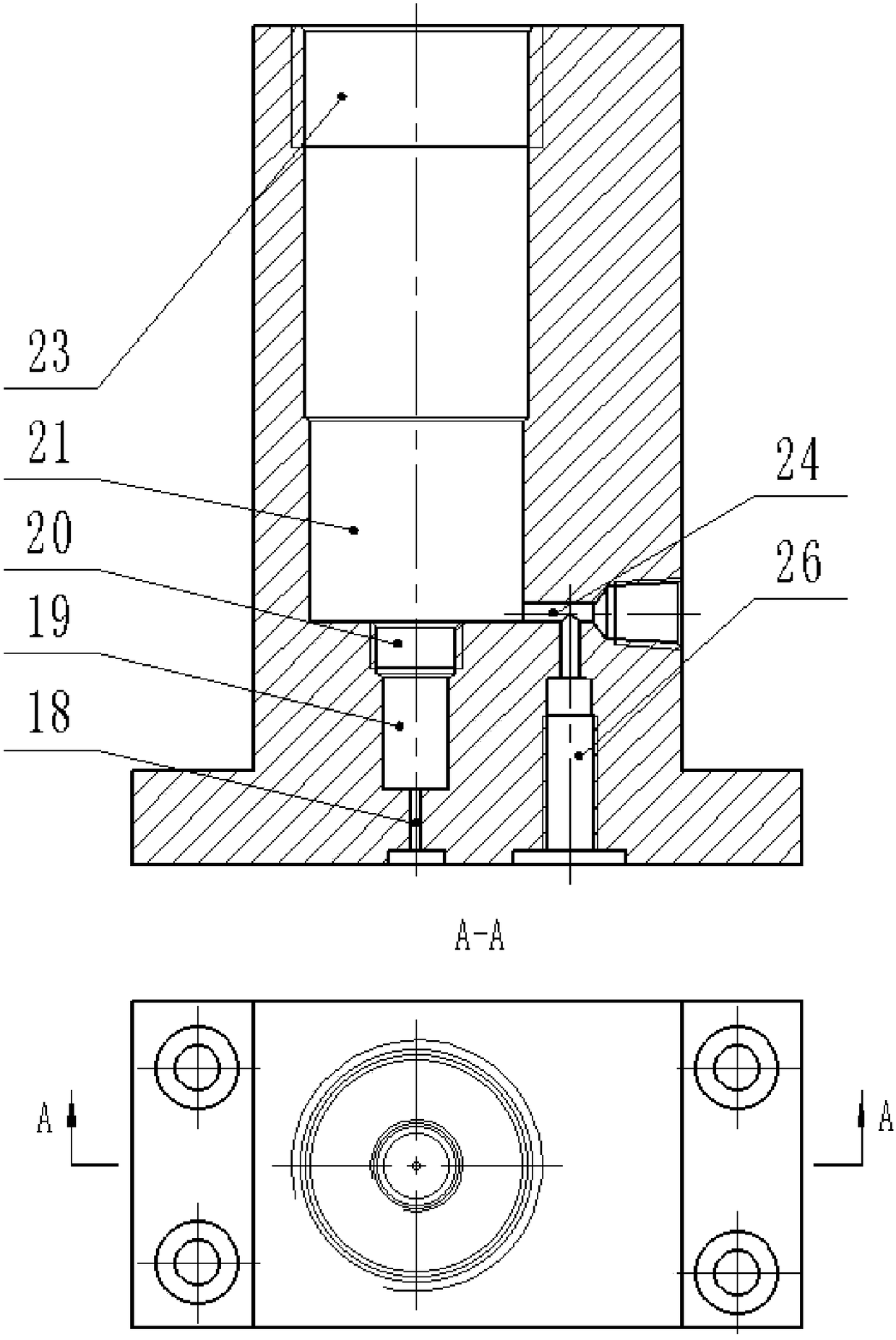 A novel ultra-high pressure pressure sensor and pressure detection method