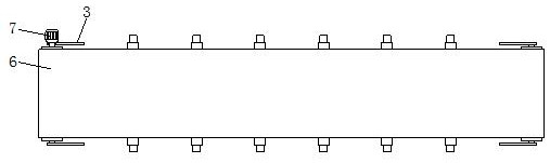 Drying device for carton printing and using method