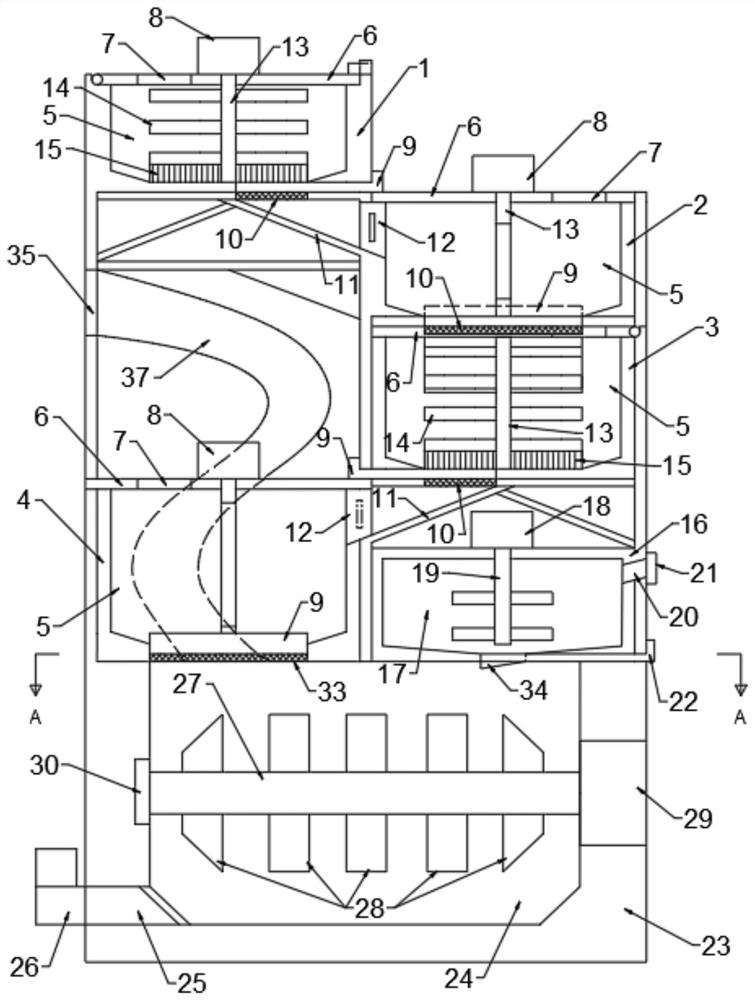 High-strength and low-hydration-heat marine concrete and preparation method thereof