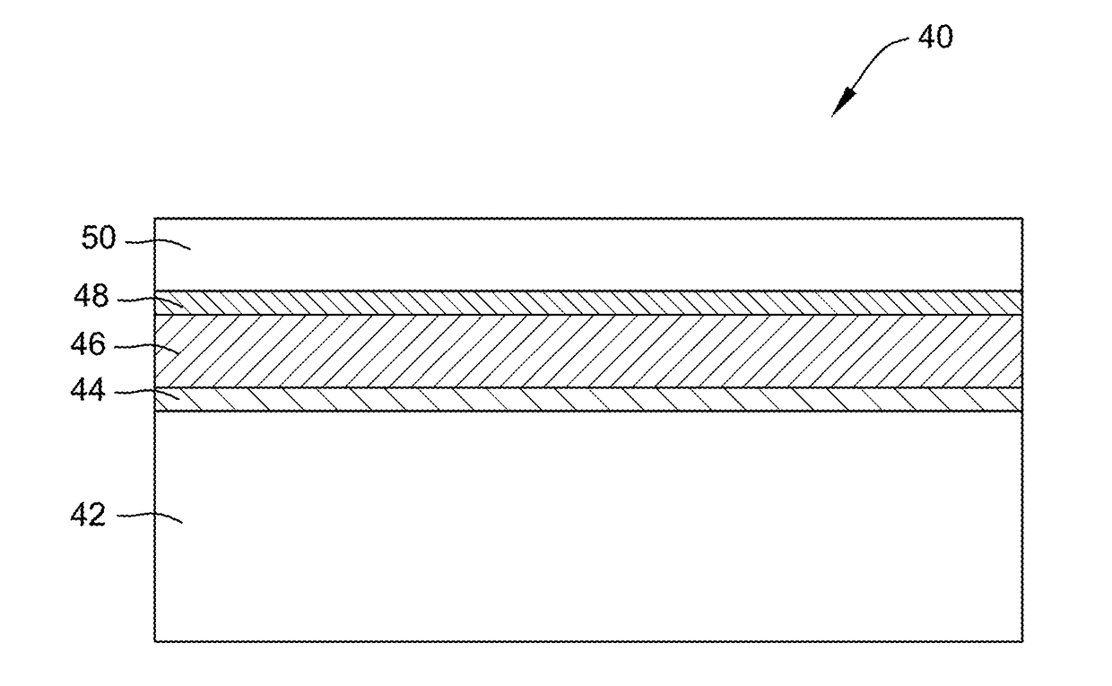 Method of depositing charge trapping polycrystalline silicon films on silicon substrates with controllable film stress