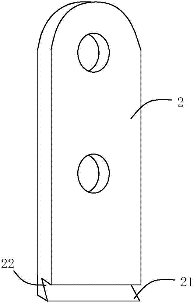 Detection device fixing device and method for detecting position precision of rod clamping groove