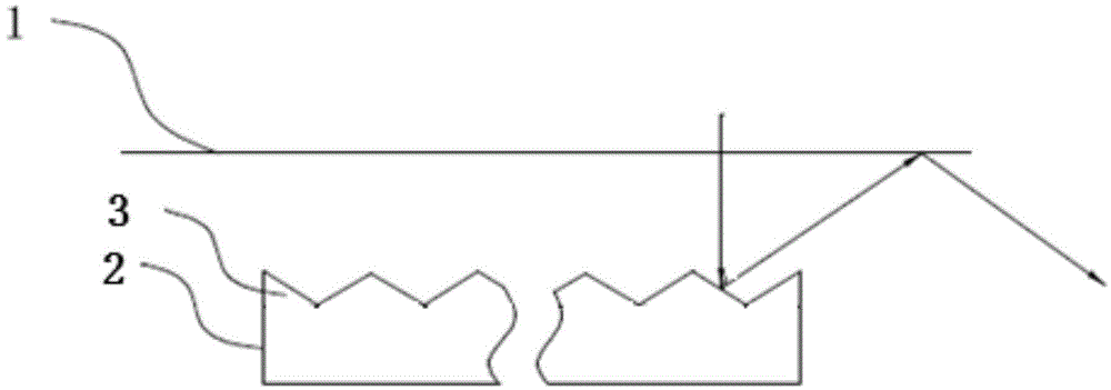 Compound type embossing photovoltaic welding strip and machining method thereof