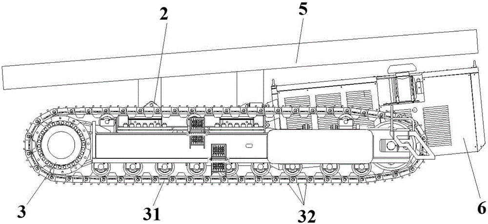 Traction transportation device and mountain land equipment