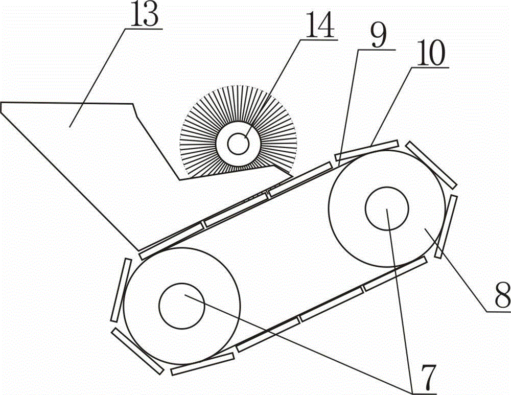 Full automatic cashew nut hull breaking machine