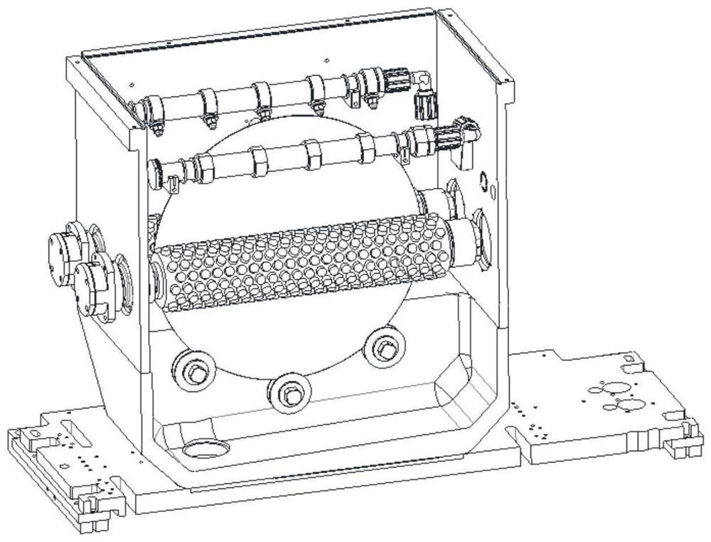 Wafer washing device