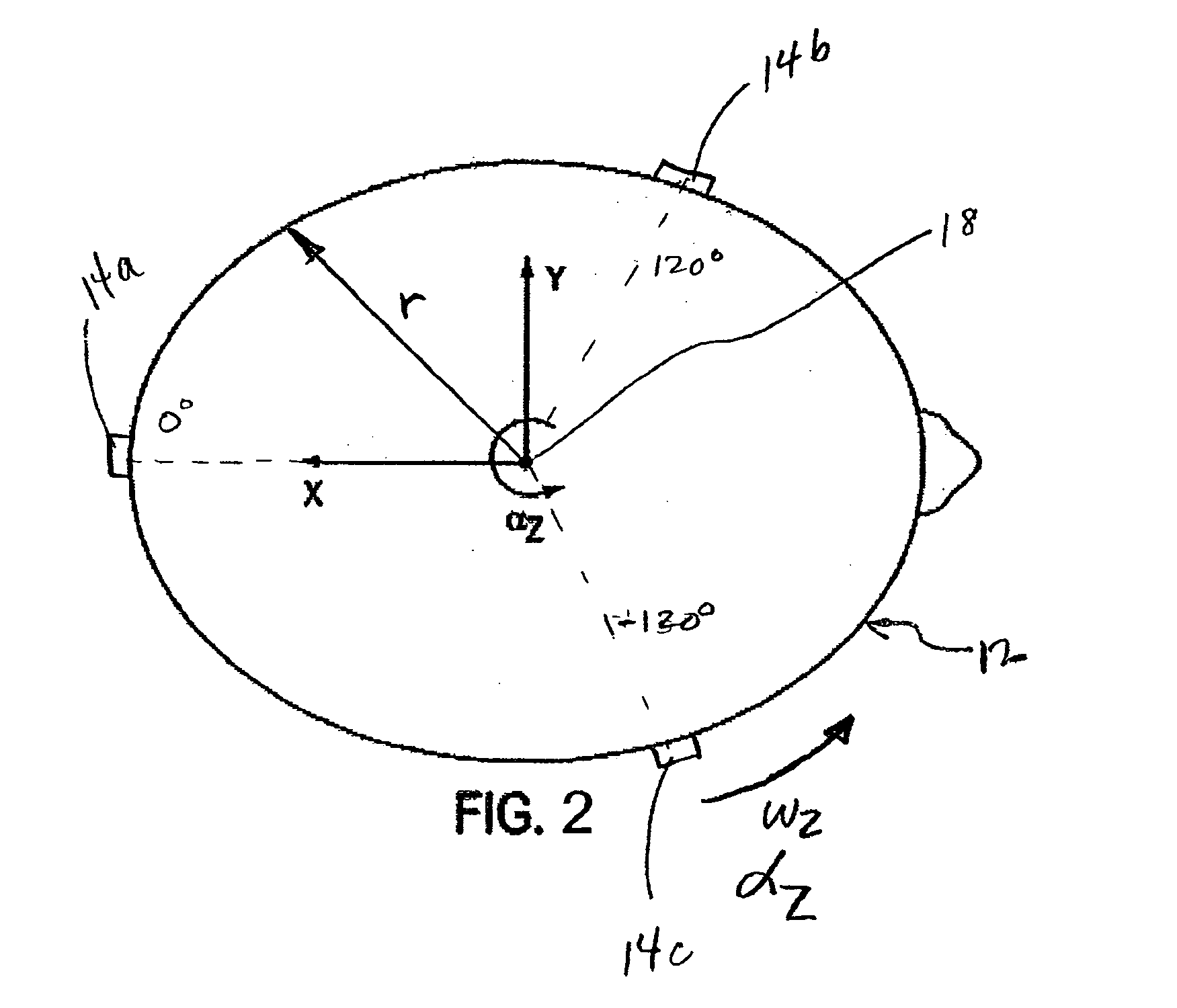 System and method for measuring the linear and rotational acceleration of a body part