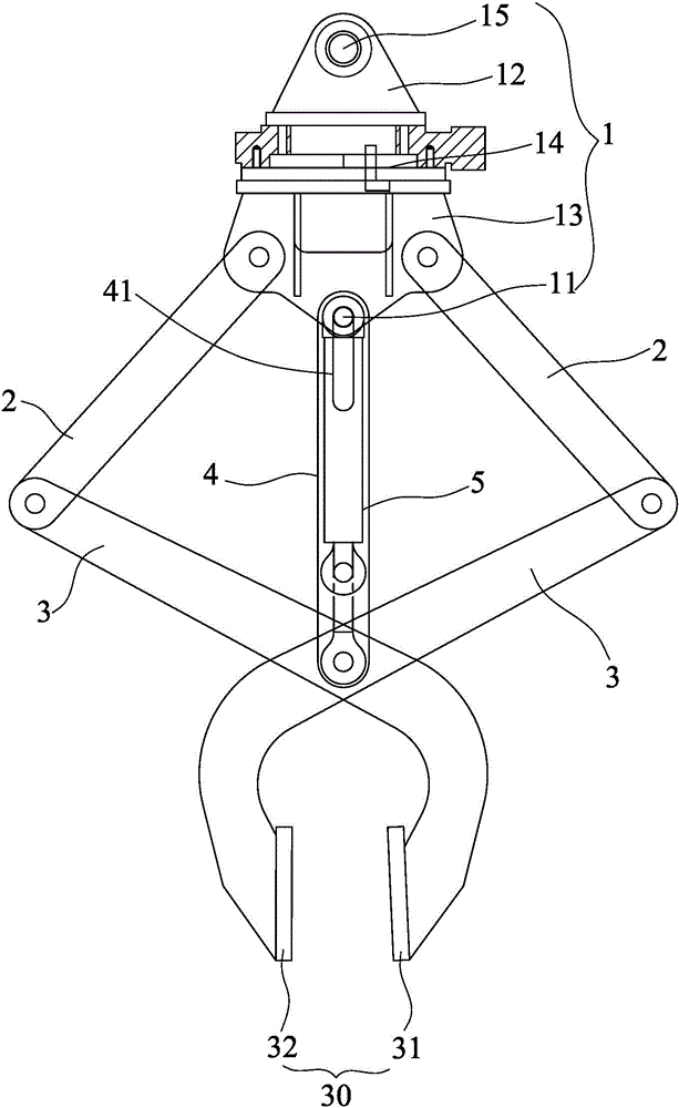 Mounting fixture of cement roadbed guardrail