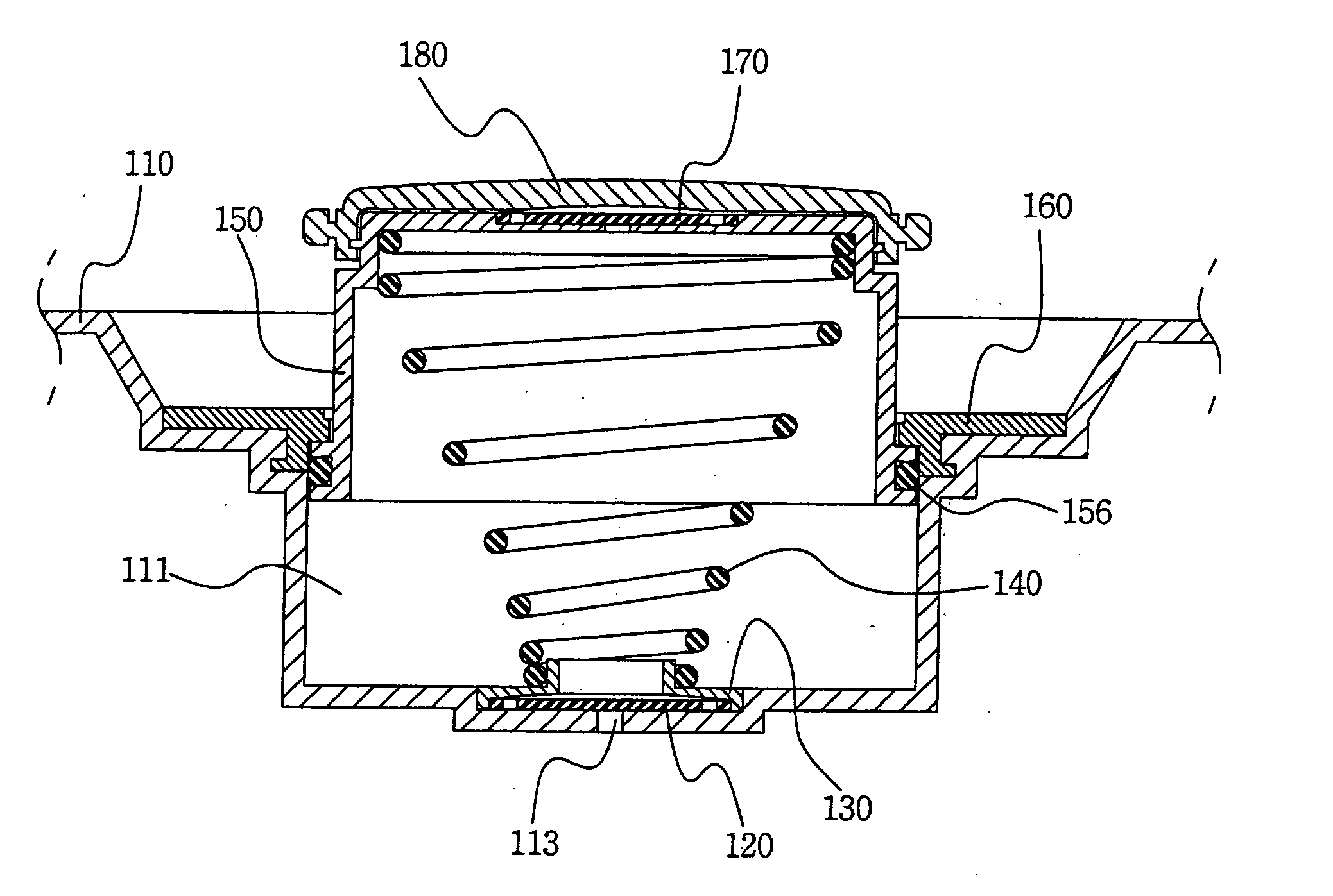 Vacuum container to preserve food