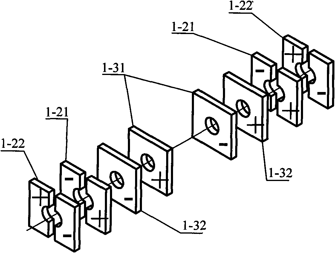 Longitudinal and flexural composite transducer type double cylinder-shaped traveling wave ultrasonic motor vibrator