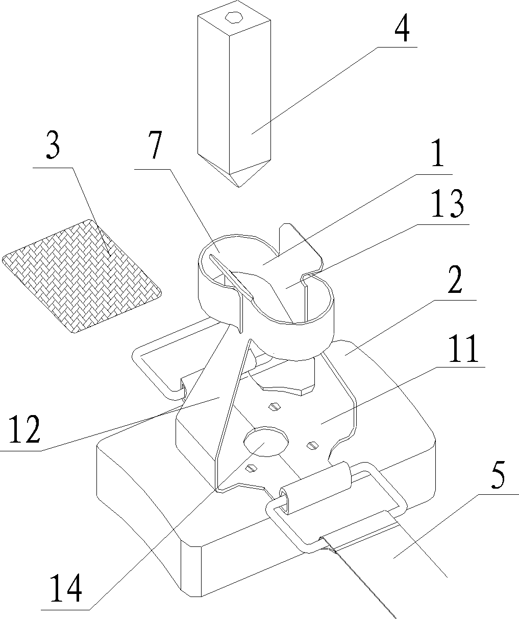 Warm needle warm moxibustion apparatus