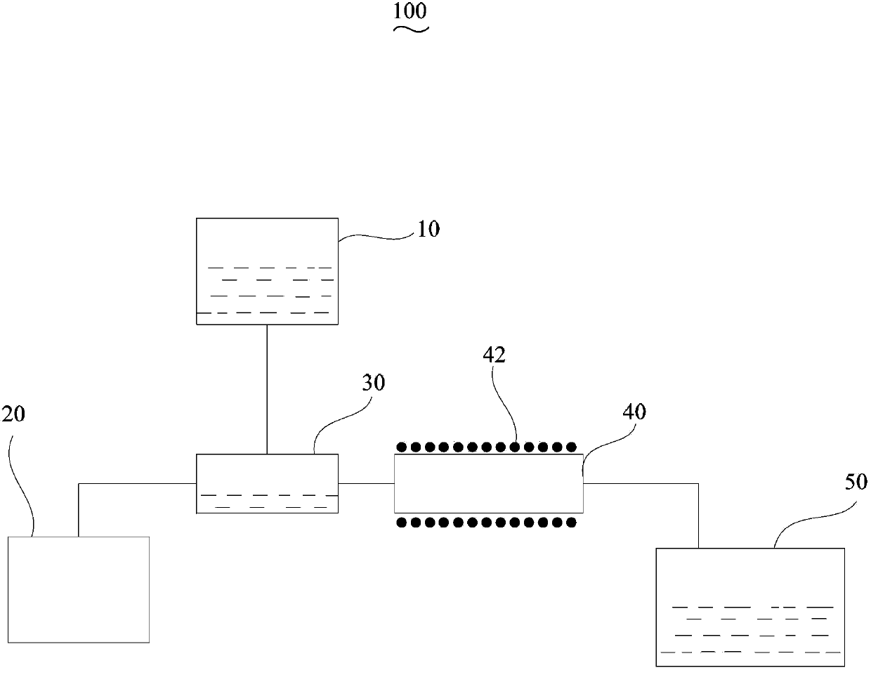 Holmium-doped tungstate up-conversion luminescent material, preparation method and organic light-emitting diode