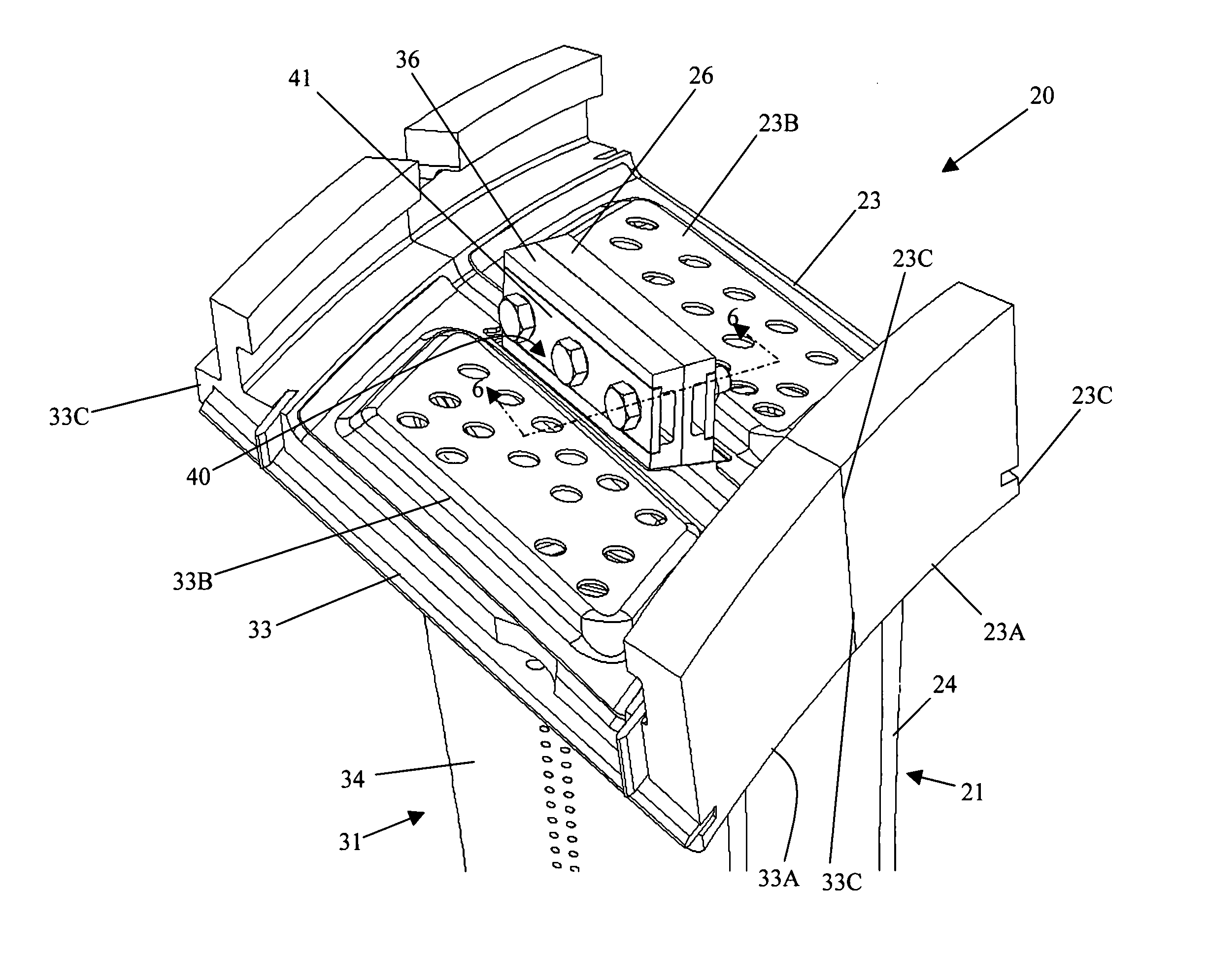 Fastened vane assembly