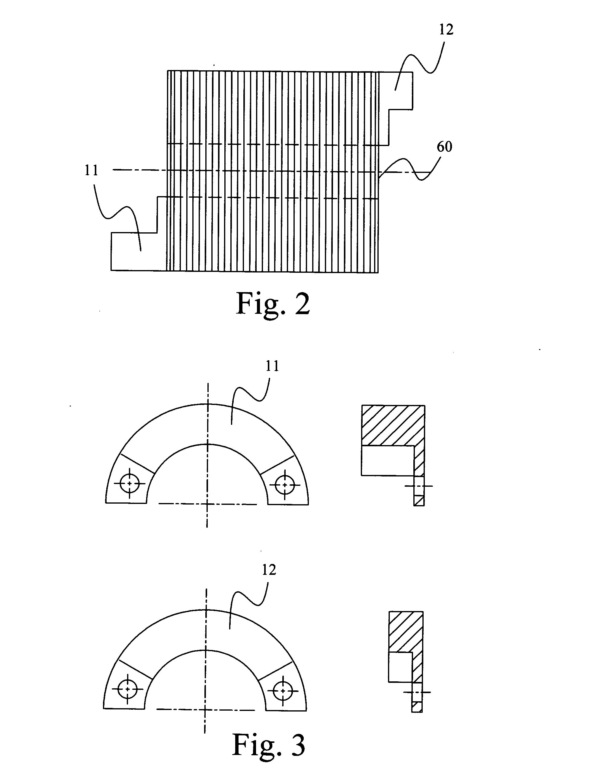 Motor mechanism of DC inverter-fed compressor