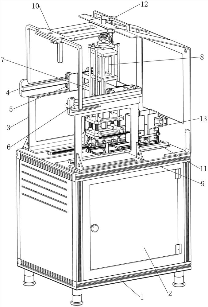 A backplane nameplate installation device for gateway production