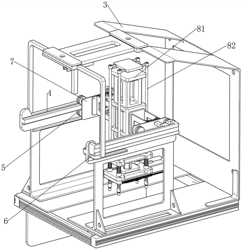 A backplane nameplate installation device for gateway production