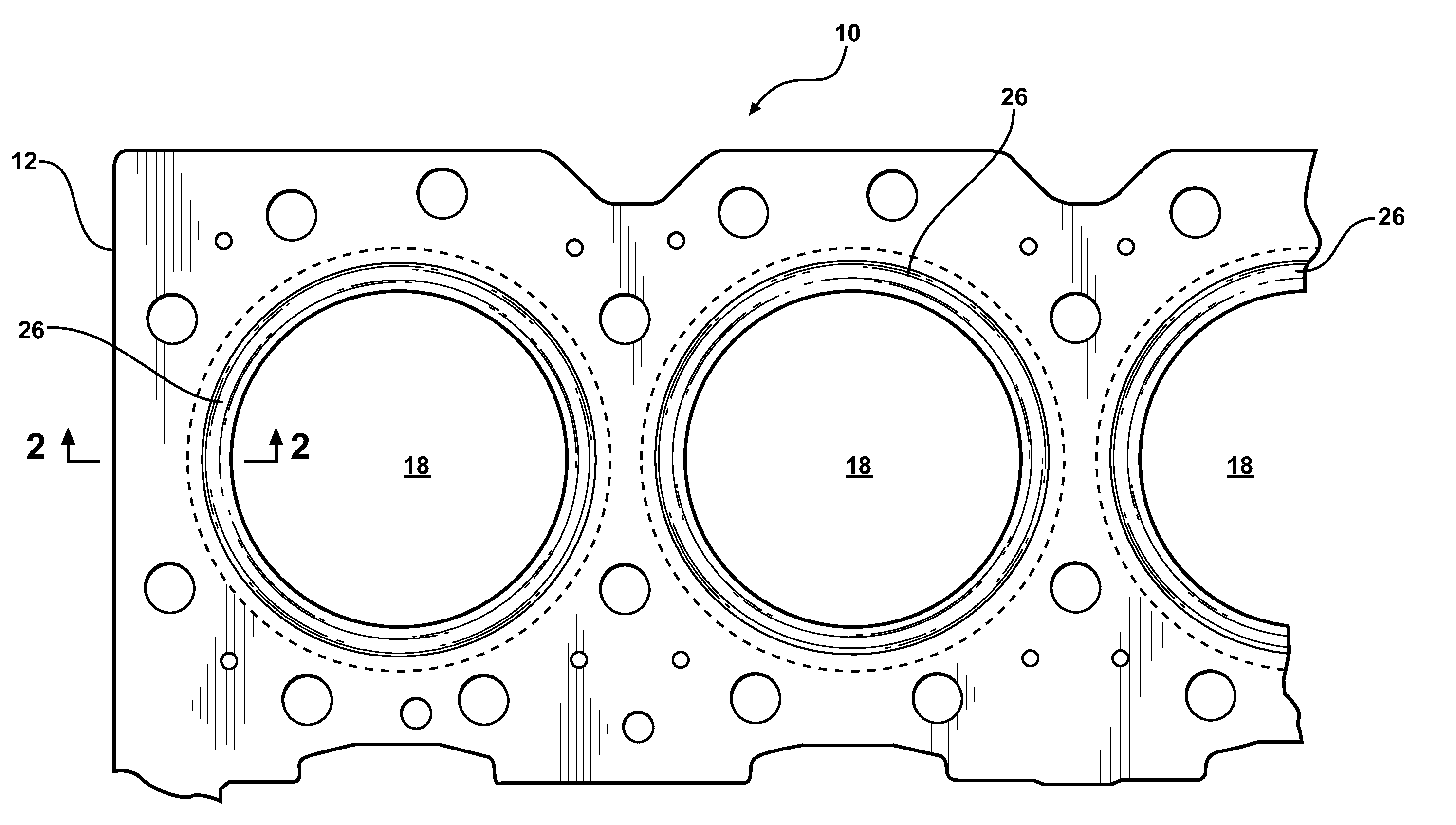 Metal gasket