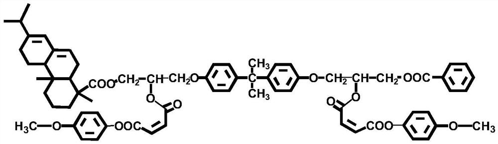 A kind of modified rosin resin and its preparation method and application