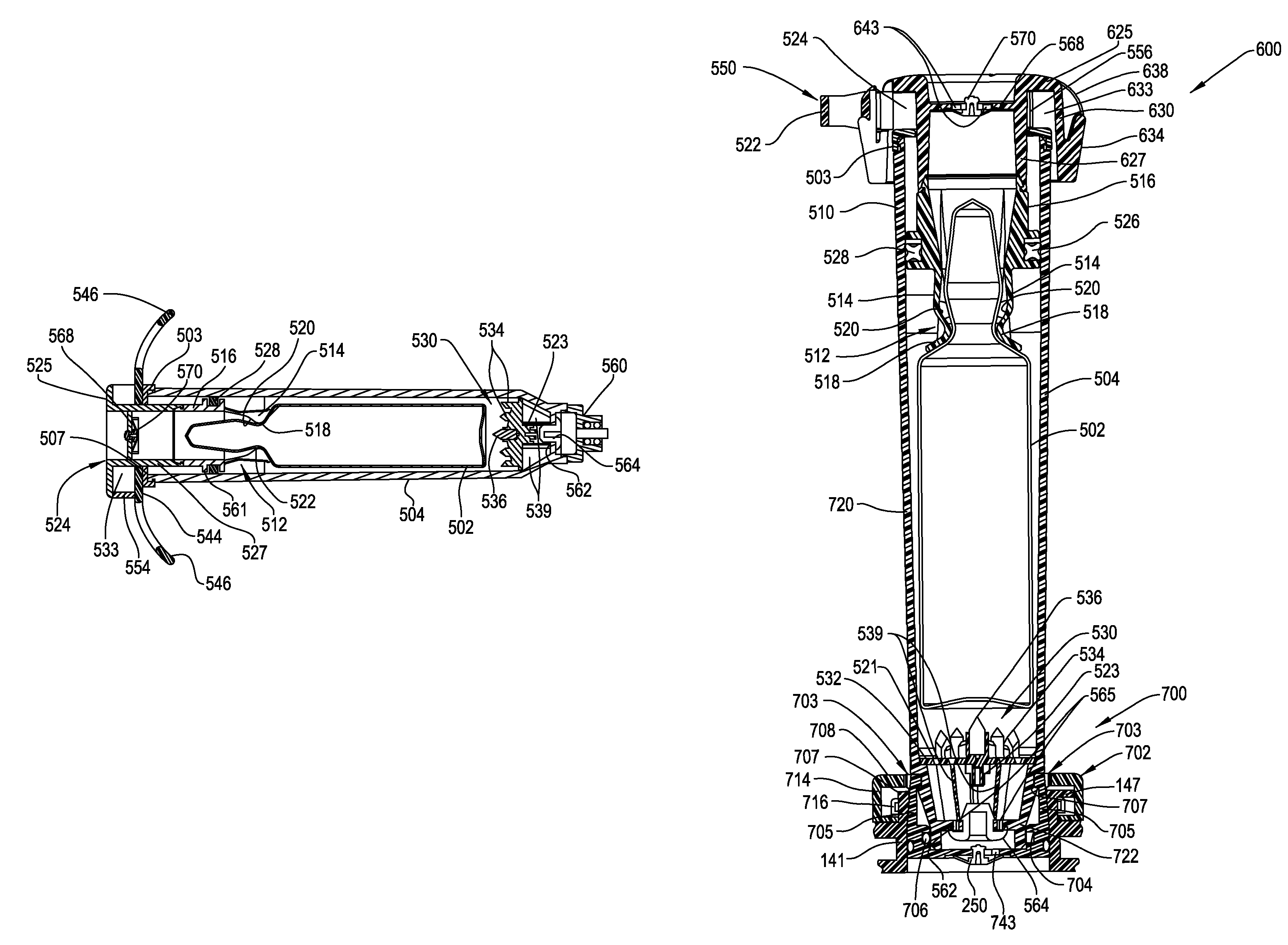 Medical cement monomer ampoule cartridge for storing the ampoule, opening the ampoule and selectively discharging the monomer from the ampoule into a mixer