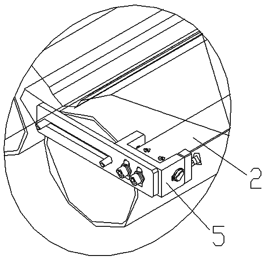 Cloth defect detection device and real-time detection method