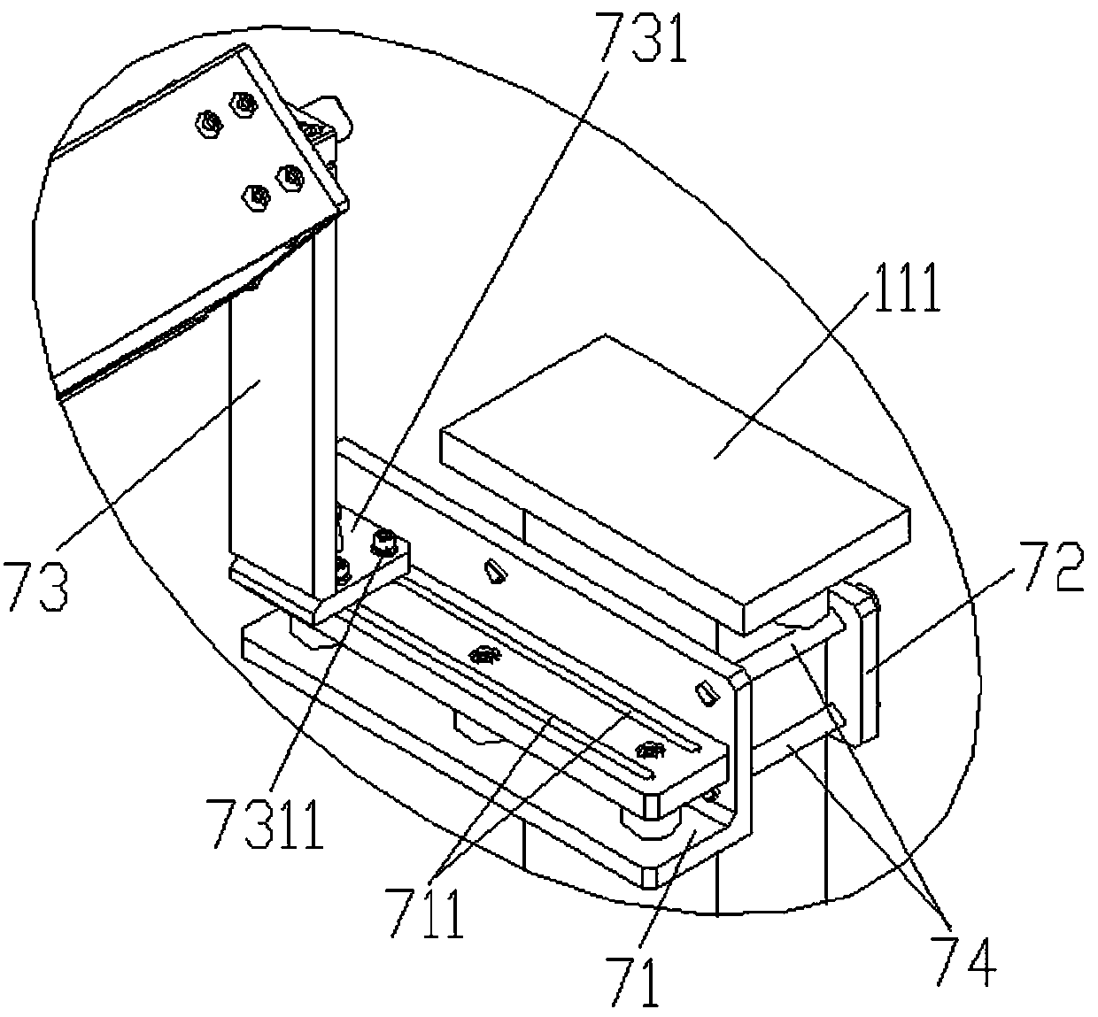 Cloth defect detection device and real-time detection method