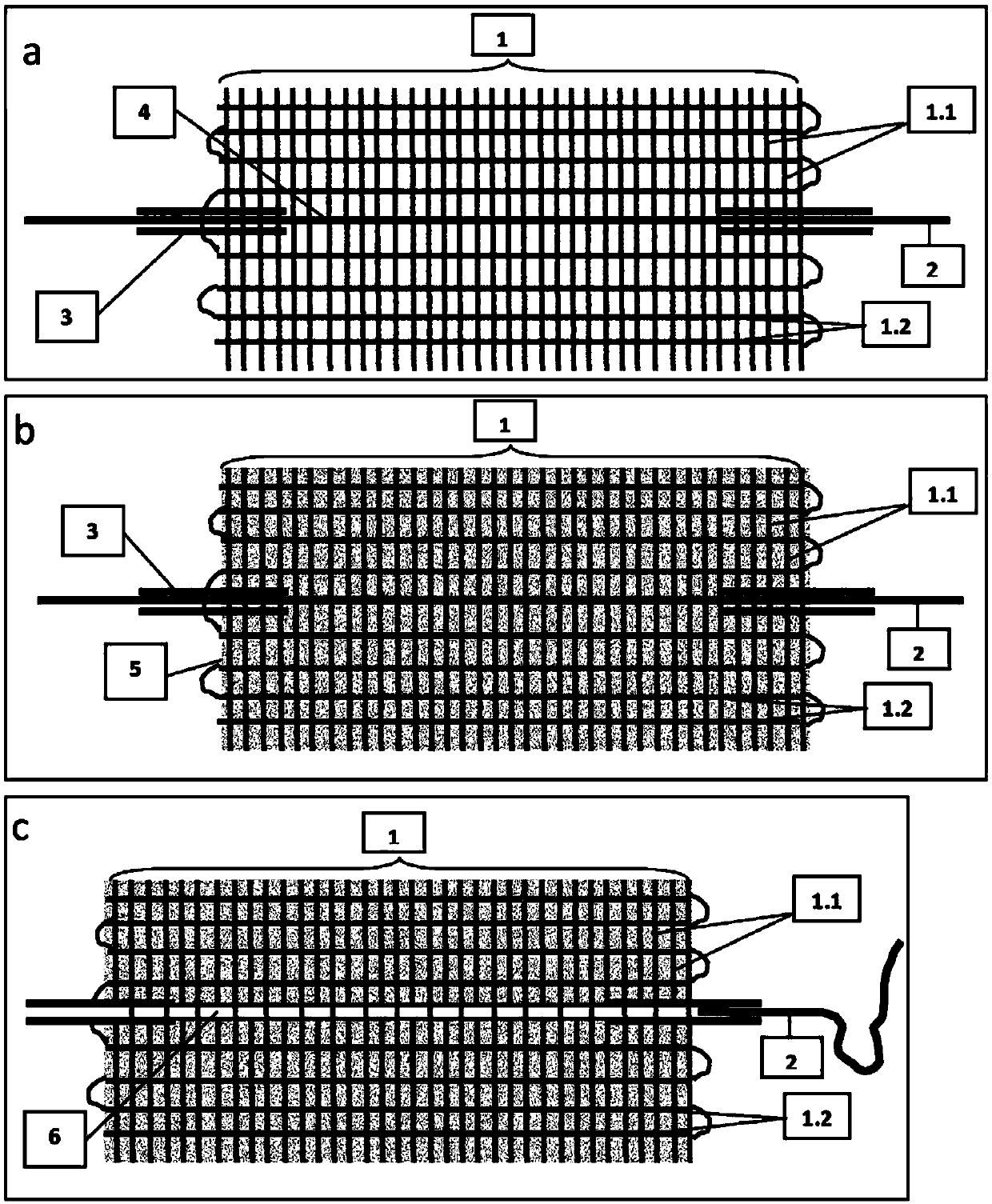 Fluidic devices with at least one actionnable fiber