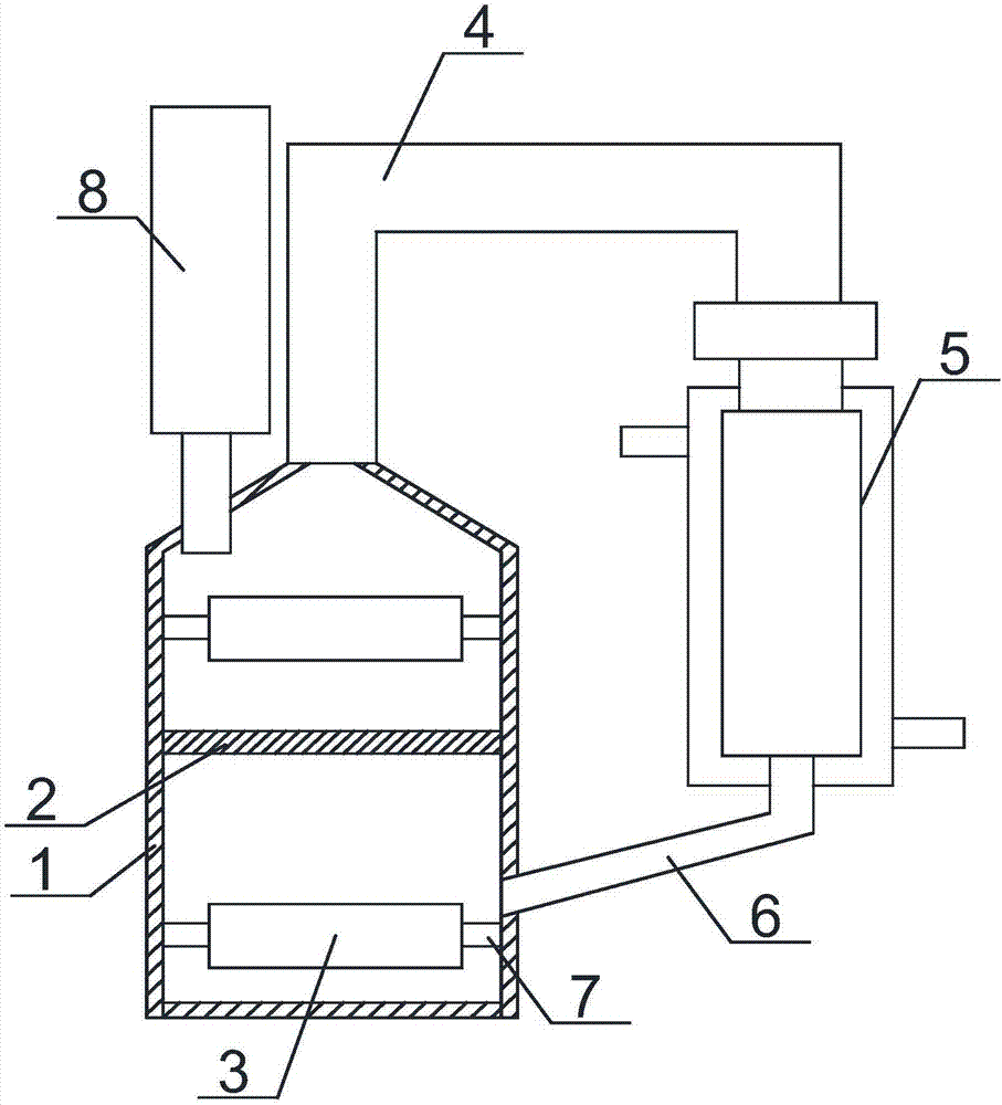 Plant processing device for circularly extracting natural active components of plant