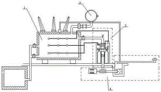 75MVA transformer with mixed explosion-proof function