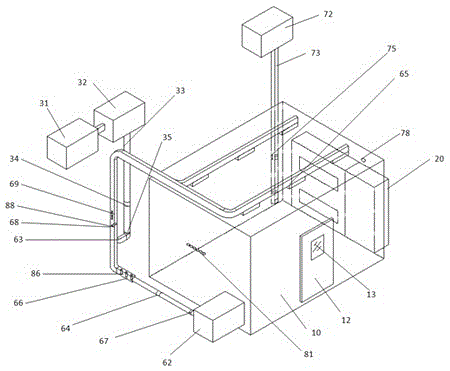 Multifunctional environment simulation cabin