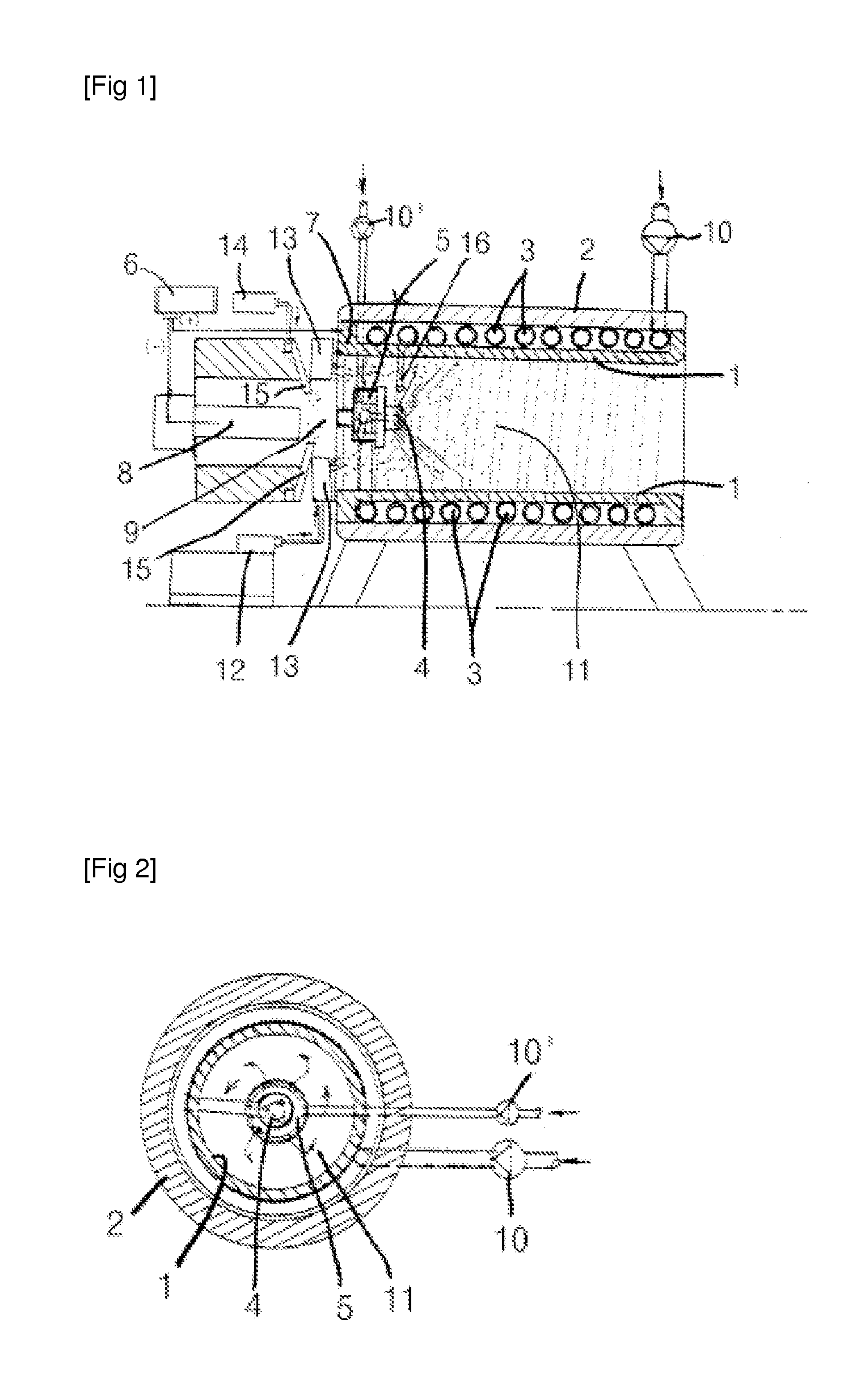 Burner using plasma