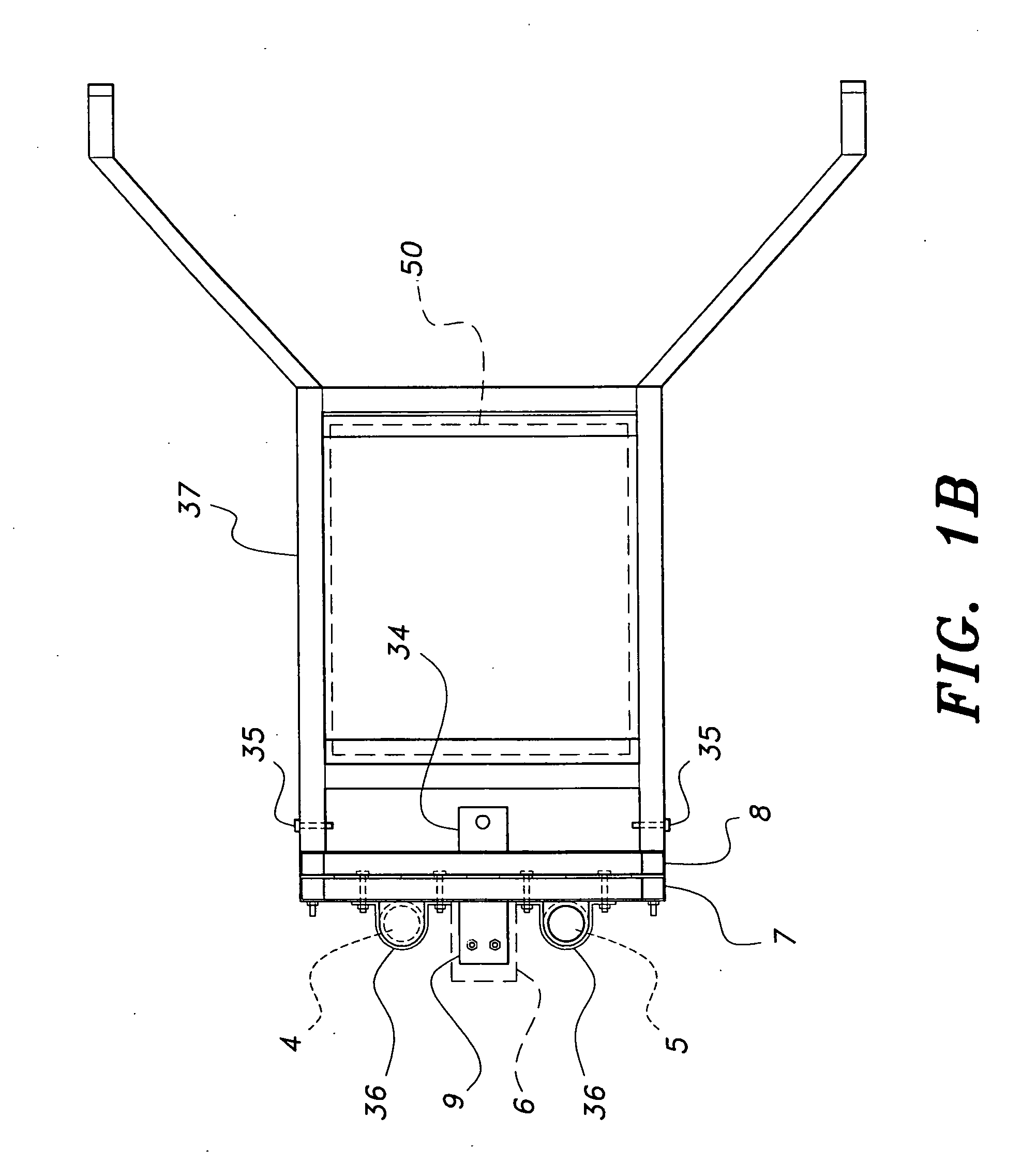 All terrain vehicle safety attachment with gas tank holder