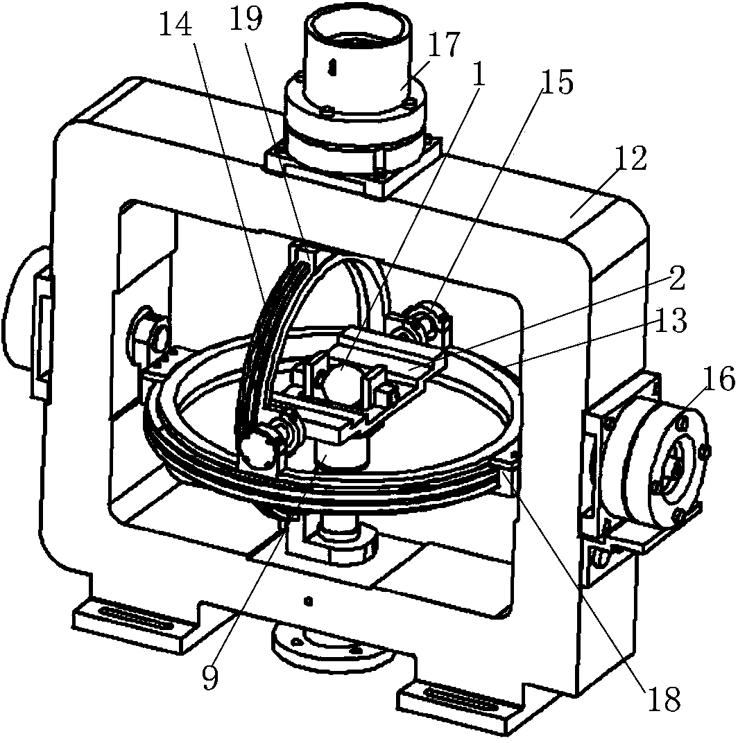 Laser tracking measurement system having spherical revolution bounce error compensation function and compensation method thereof