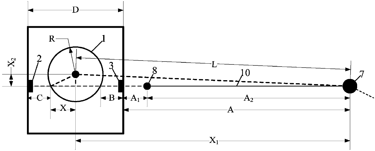 Laser tracking measurement system having spherical revolution bounce error compensation function and compensation method thereof