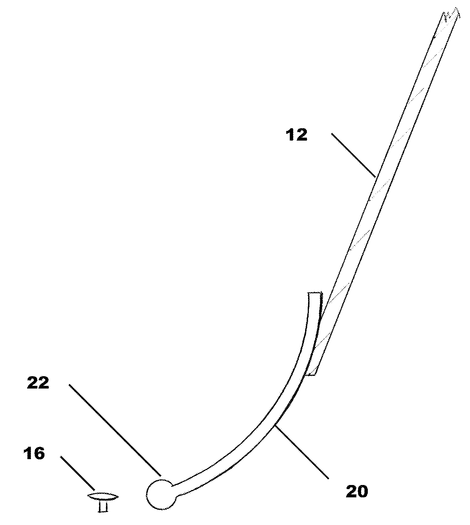 Apparatus and method for material handling on an irregular surface