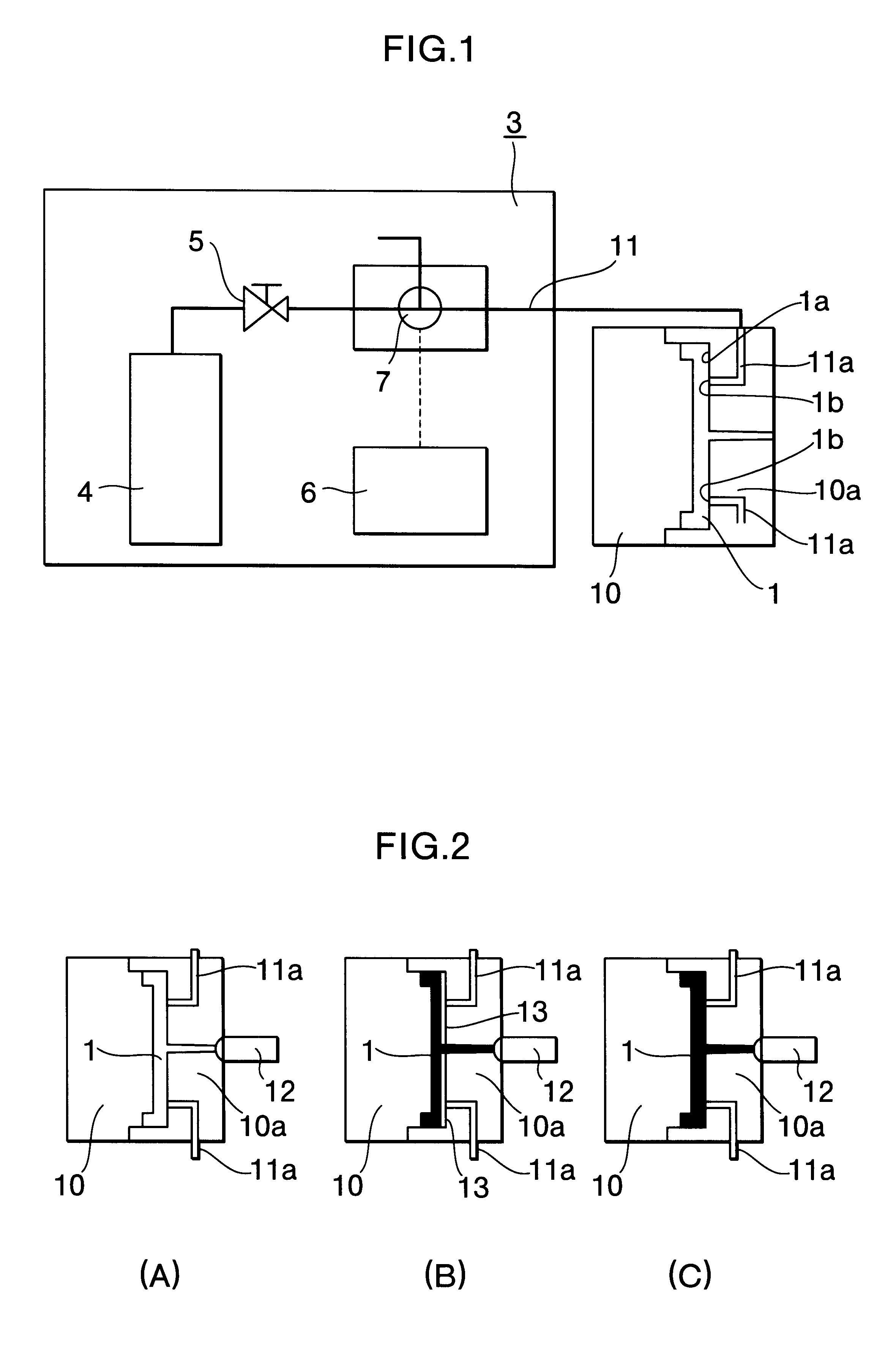 Resin and gas injection molding method with subsequent cohering