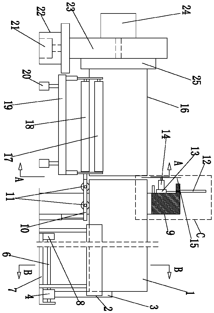 Automated metal piece machining device