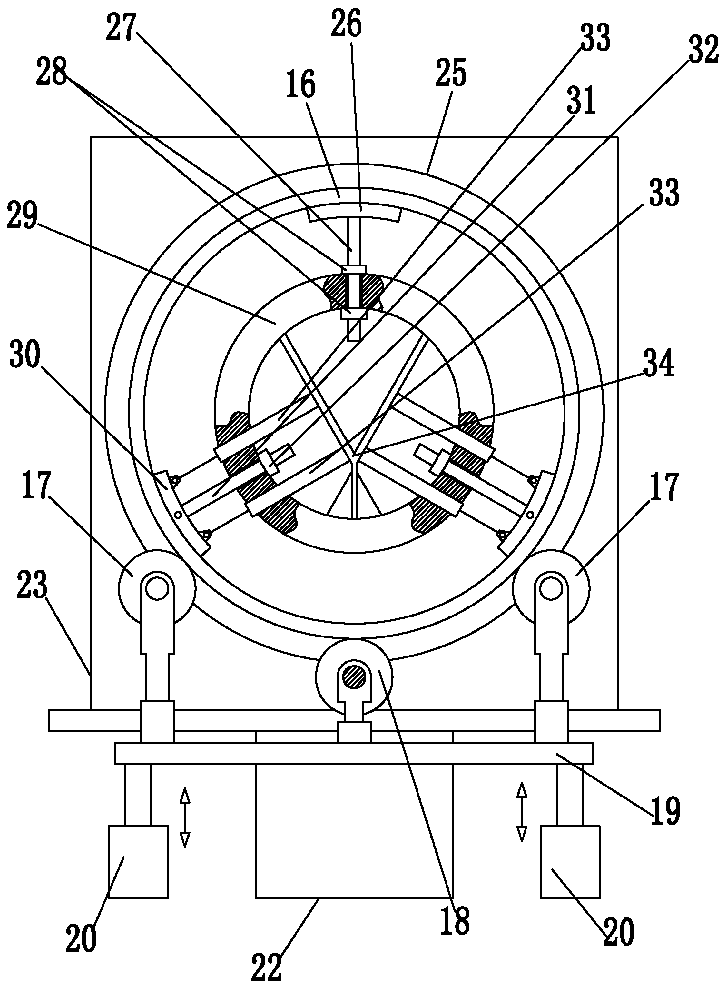 Automated metal piece machining device