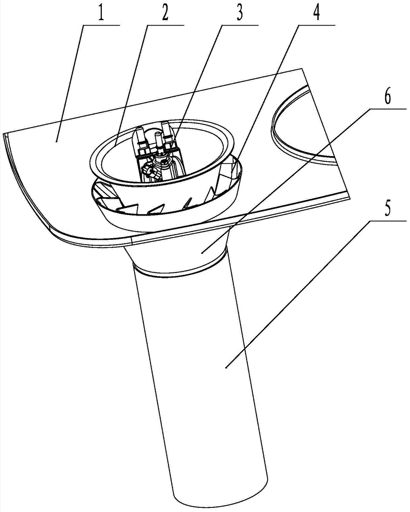 Mixer-integrated injection unit