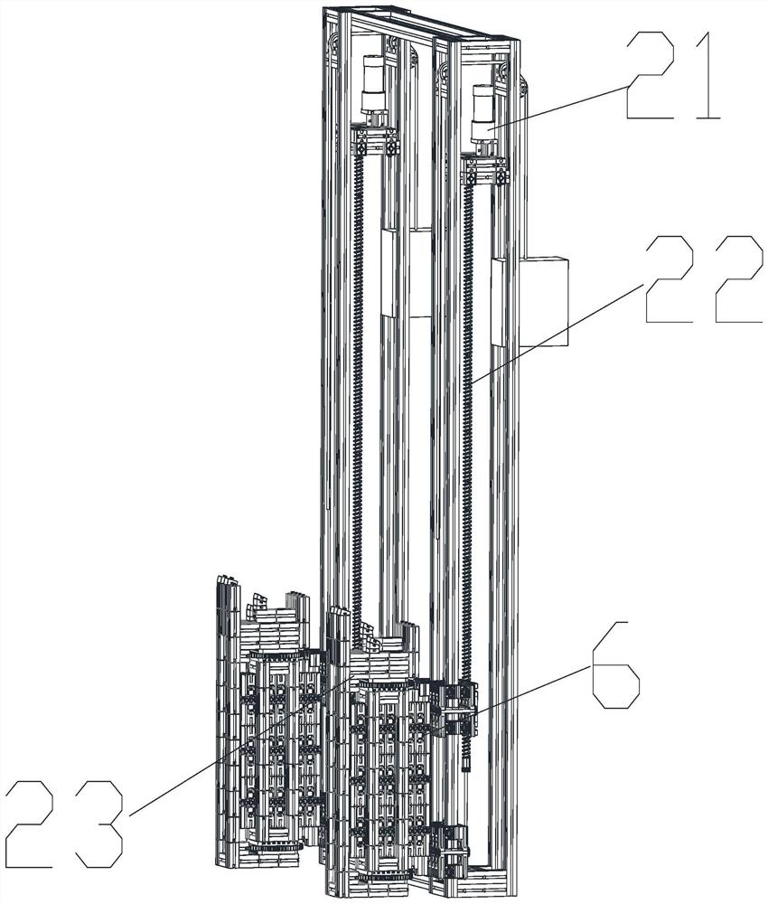 Auxiliary frame for putting on and taking off of sleeveless sweater