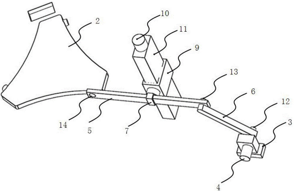 Three-branched-chain six-freedom-degree robot drive mechanism