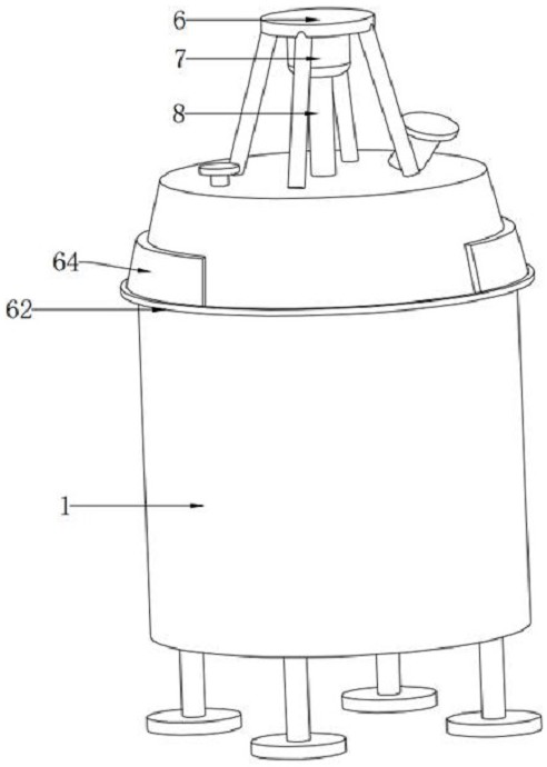 Novel composite chemical heat-conducting medium and production device