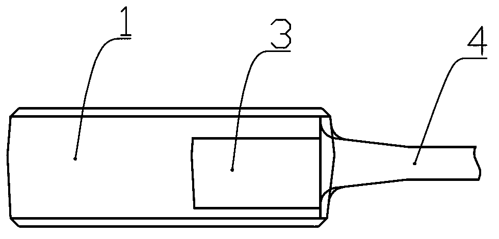 Automatic adjusting arm of automobile braking system