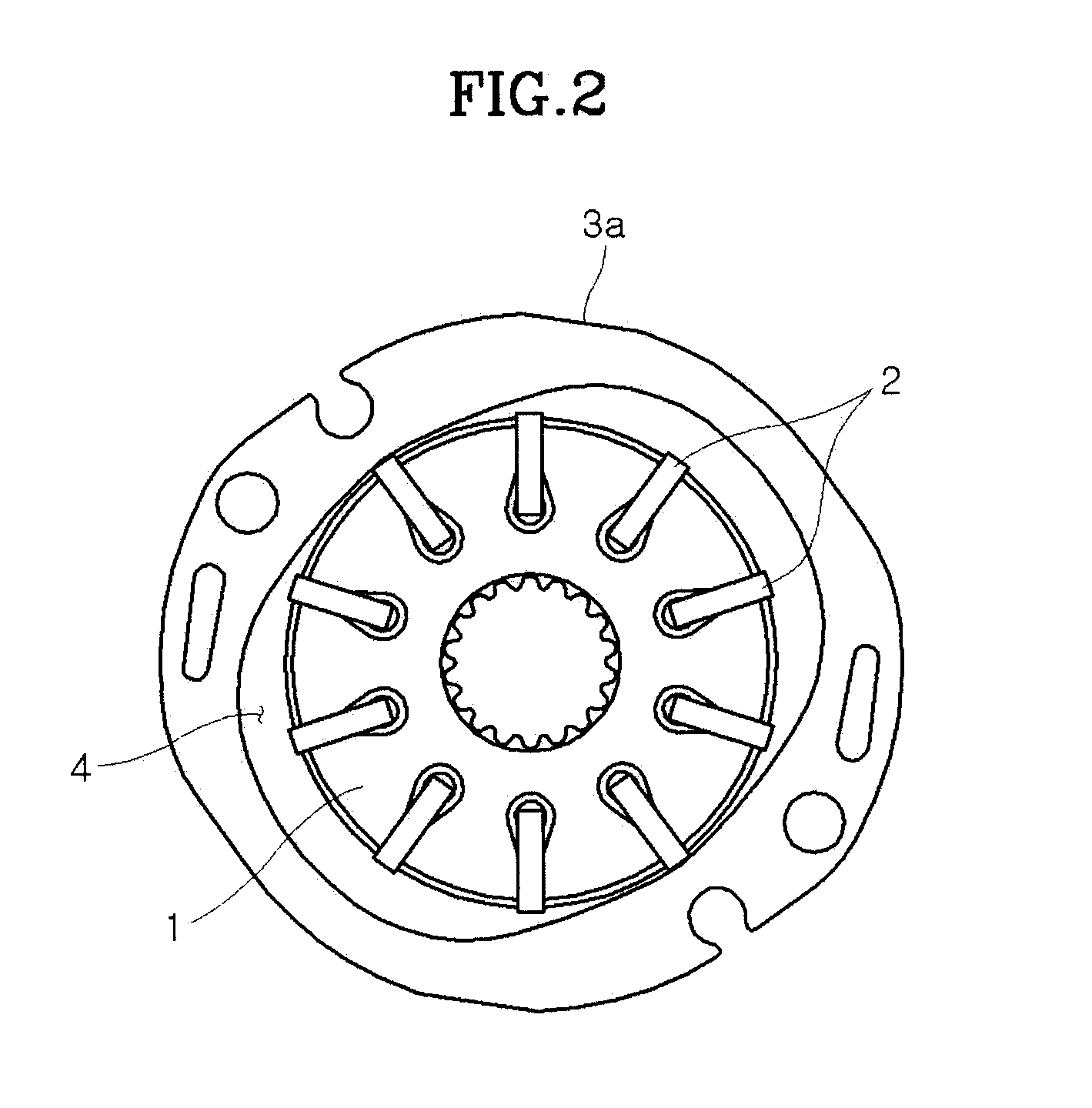 Flow Rate Control Device of Hydraulic Pump in Power Steering System