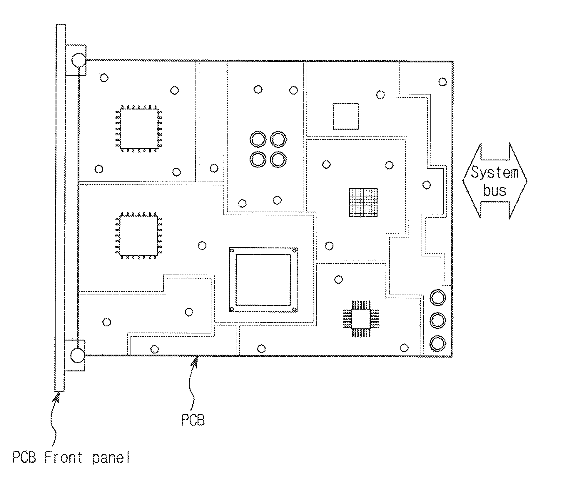 Electronic card module including function of storing information regarding fabrication/maintenance/driving of a product